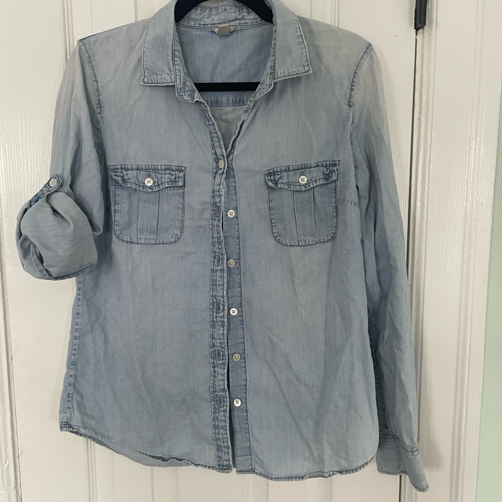 J. Crew Light Blue Button Down Shirt